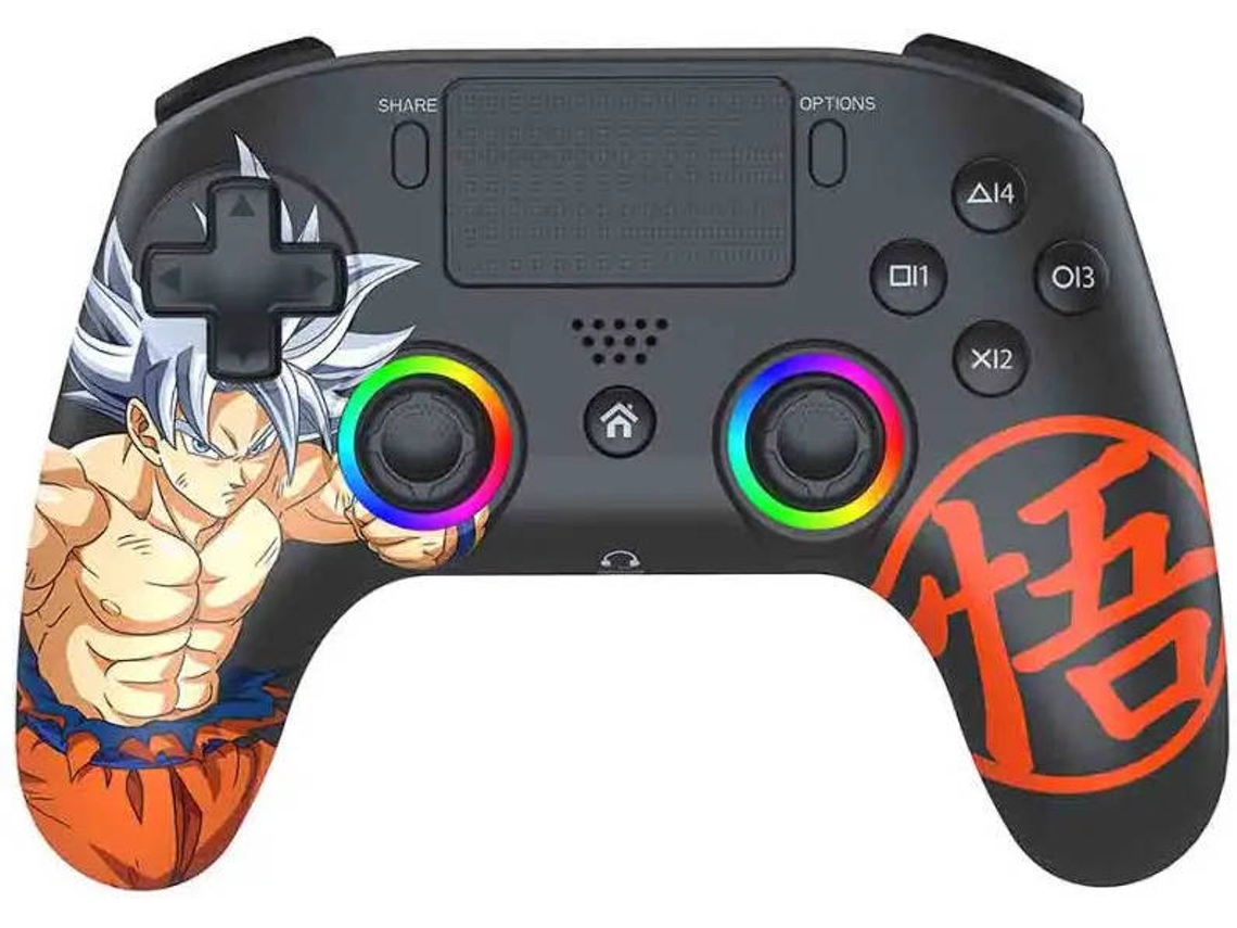Comando Sem Fios SUBSONIC PS5 Led Dragon Ball Goku (Preto)