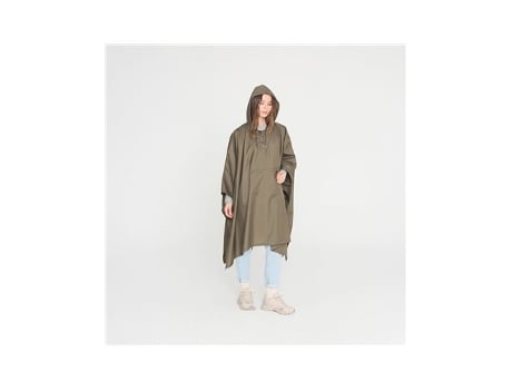 Capa De Chuva Dobrável Verde Cáqui Bisetti