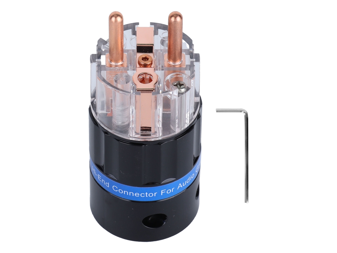 Conector Plug IEC Cobre Puro Cabo Alimentação Ac Equipamentos Profissionais | S/MARCA