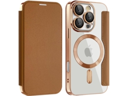 Capa Para Iphone 16 Pro Max Compatível Com Magsafe (marrom) Eifson