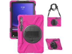 Capa Para Tablet Lurelia, Compatível Com Samsung Galaxy Tab A9 8.7, Rosa, Tpu, Proteção Antiquedas, Suporte Para Caneta