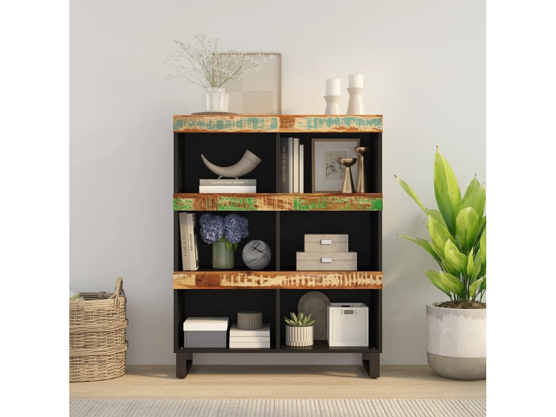 Side Cabinet, Side Cabinets Vidaxl Multicolor Madeira Recuperada (n/a)