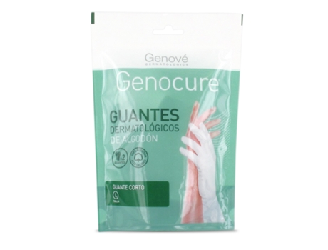 Luvas Genové Dermat de algodão tamanho grande