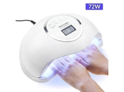 Secador De Unhas Com Lâmpada Uv De 72w E 5 Leds Profissionais Ly Ebike