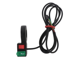 Interruptor de guidão 2 em 1 Rebe para motocicleta com buzina e botão de mudança de marcha para frente/ré para scooter, cabo de 1,5 m.