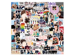 50 Adesivos Do One Direction Brilvibera