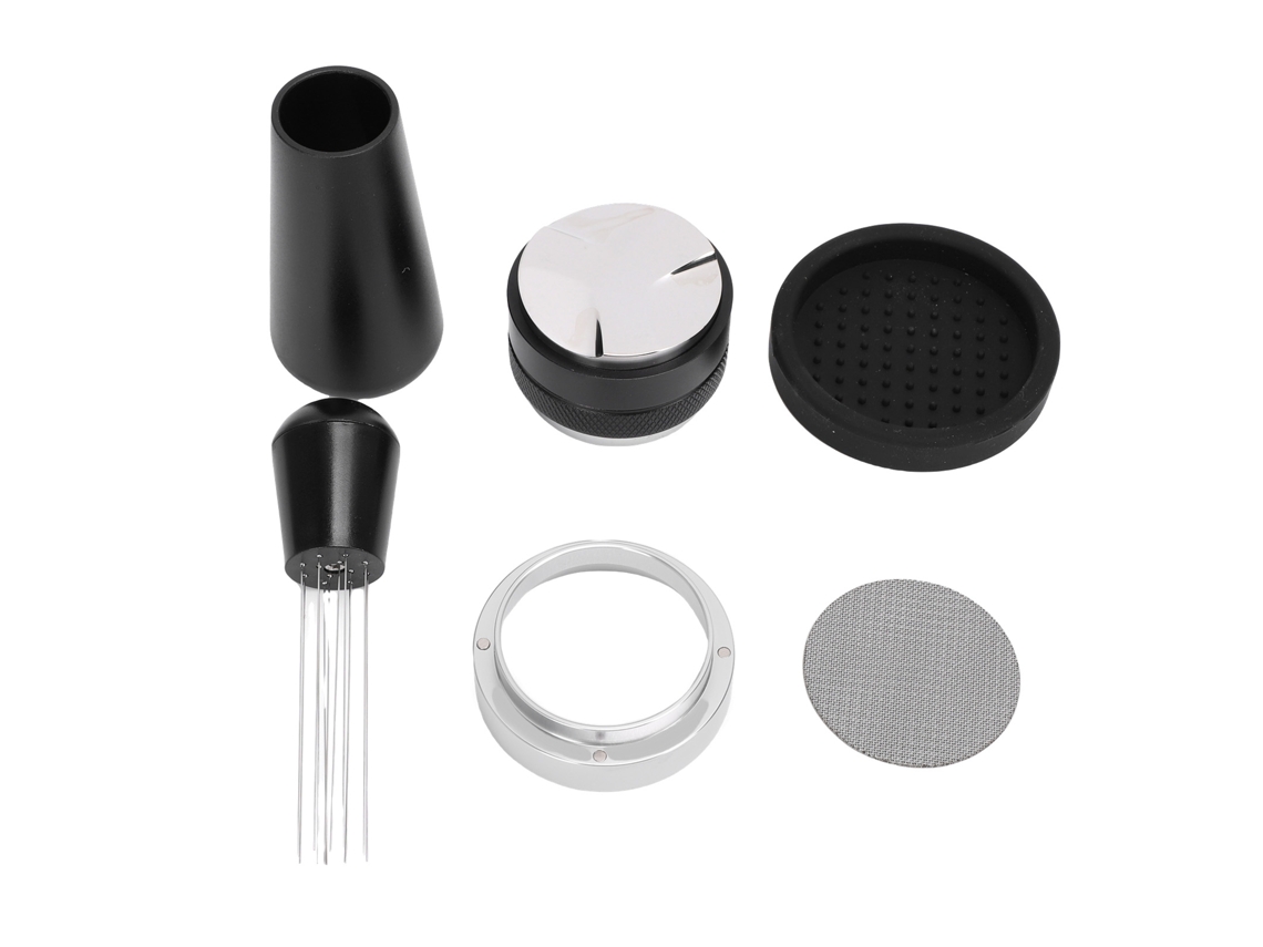 Laxiscreed Kit De Acessórios Para Café Expresso Com Tamper Duplo E Utensílios Complementares