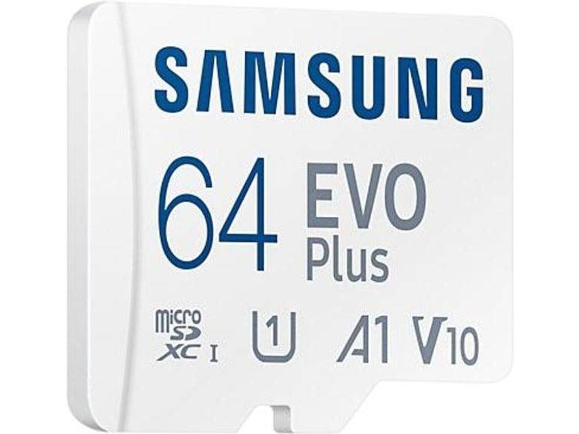 Cartão Memória Samsung EVO Plus 2021 MicroSd 64GB (Outlet Caixa Aberta )