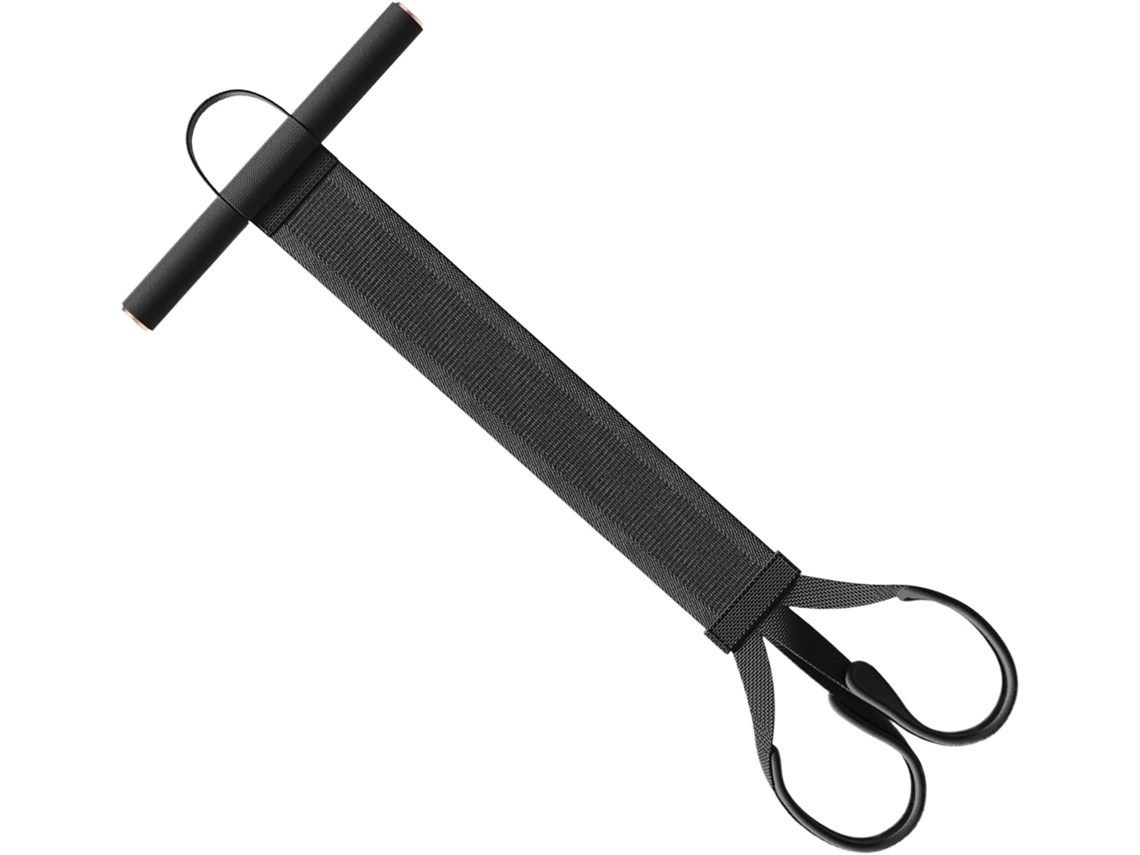 Faixa Elástica De Resistência Multifuncional Com Pedal, 54kg 120lb, Auxílio Para Tração | Yoga, Pilates