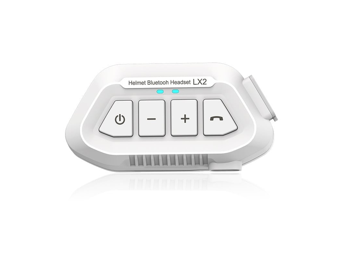 Intercomunicador para Capacete de Motocicleta Lx2 BRILVIBERA (branco)