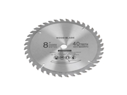 Laxiscreed Lâmina De Corte De 8" Com 40 Dentes Para Madeira E Metal