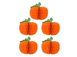 5 Peças de Bola de Papel de Halloween para Decorações de Halloween ALLINLESS