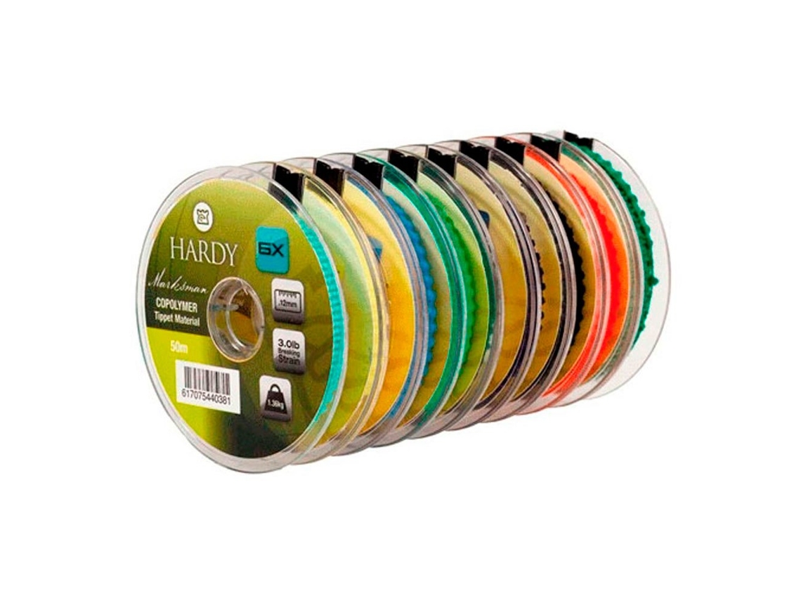 Linha de Pesca com Mosca Marksman Copolymer Dourado 7.0 Lbshardy
