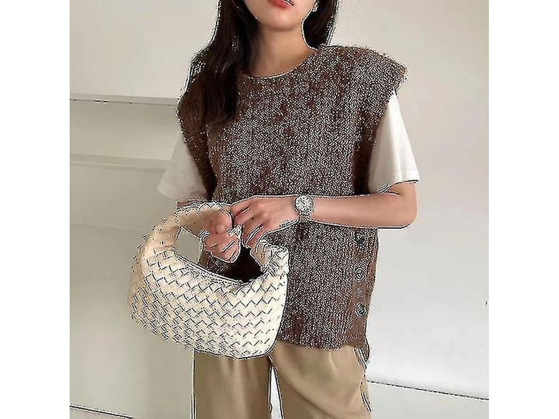 2026 bolsa de Hombro de Cuero Púrpura, Moda de Lujo, Suave Con Cremallera Y Bolsillo Interior, Talla Grande 43x10x20cm