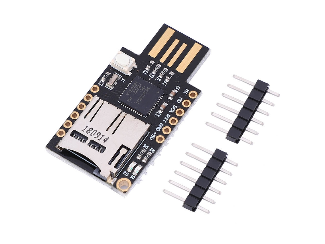 Teclado virtual BadUSB USB TF com cartão SDHC | S/MARCA