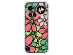 Capa Tumundosmartphone De Silicone À Prova De Choque Para Nothing Phone 4a Pro 5g Com Estampa Floral 2 Desenhos