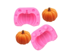 Mold De Silicone De Abóbora De Halloween Para Bolo, Mousse E Chocolate