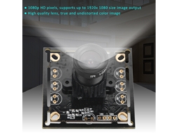 Laxiscreed Câmera Usb Full Hd 1080p Com Cmos Ov2710 E Suporte Mjpeg Para Transmissões Ao Vivo