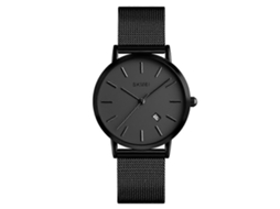 Relógio De Pulso Feminino Skmei 1530 Fashion Europe And America Simple Business, Elegante E Fino, Para Estudantes E Profissionais.