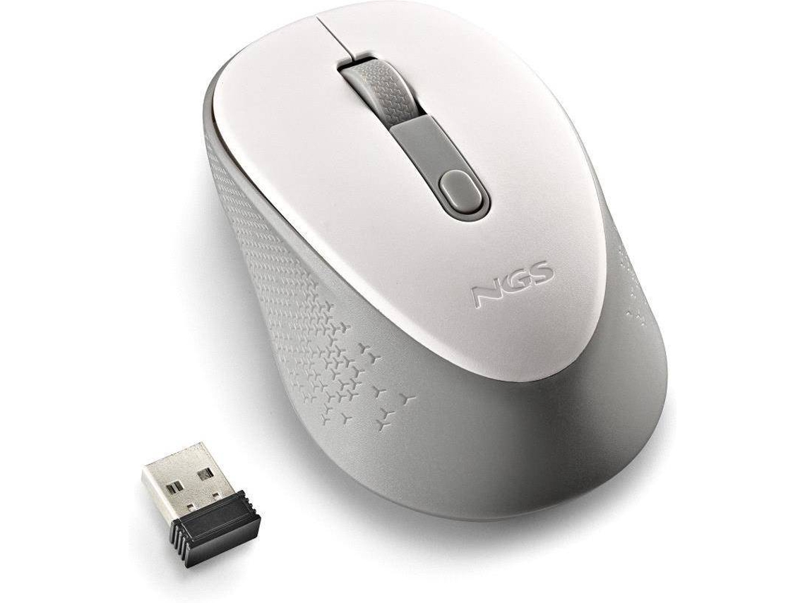 Rato sem fios NGS Dew (Branco)