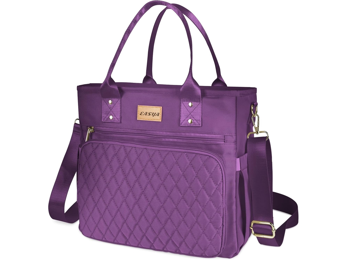 Bolsa Térmica Grande Para Almoço, Ideal Para Mulheres No Trabalho. Lancheira Para Adultos, Em Nylon Resistente E À Prova De Vazamentos