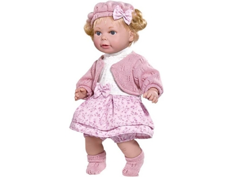 Boneca  Boina Infantil Angela com Voz (38 cm)