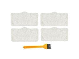 Conjunto De 5 Panos De Limpeza Para Aspirador A Vapor Xiaomi Deerma Dem Zq600 Zq610 - Acessório Para Aspirador De Pó Portátil_glo