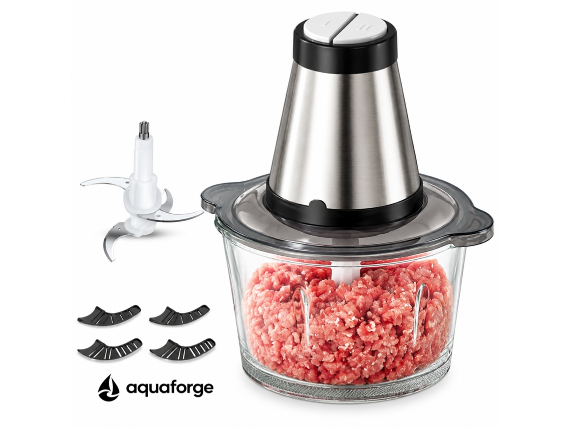 Processador De Alimentos Aquaforge Com 2 L E 300 W Para Carne E Legumes