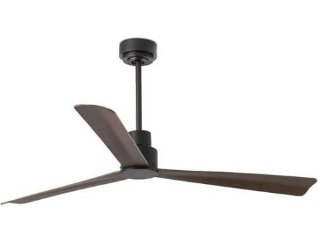 Ventoinha de Teto FARO BARCELONA Nassau Castanho (33 W - Diâmetro 132 cm)