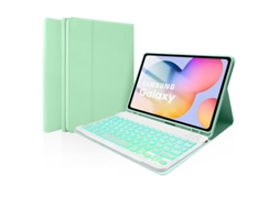 Lurelia Capa Com Teclado Bluetooth Para Samsung Tab S9 Plus 12.4"