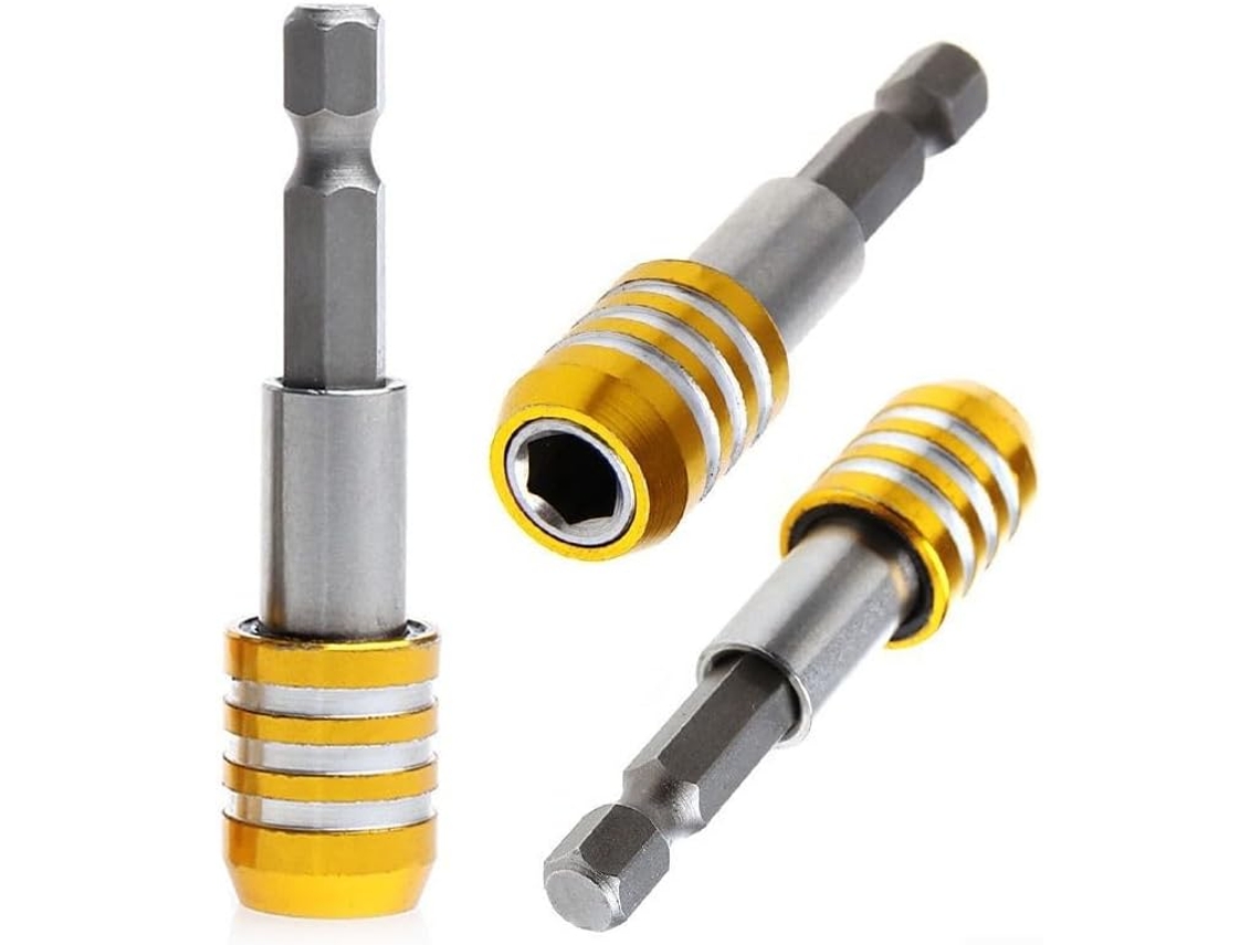 Suporte De Broca Rápida Com Encaixe 1/4" E 60 Mm Para Trocas Chave Fenda