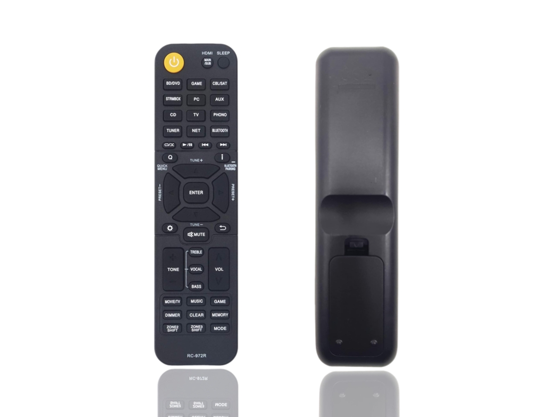 O Rc-972r É Compatível Com Os Comandos Remotos Dos Amplificadores Av Da Onkyo: Tx-nr6050, Tx-nr6100, T
