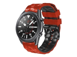 Pulseira De Silicone Bicolor Com Estampa De Futebol Para Huawei Watch Gt3 Pro 46mm 22mm