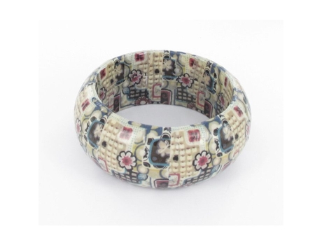 Bracelete Motivo Papel Verniz Fanny Fouks