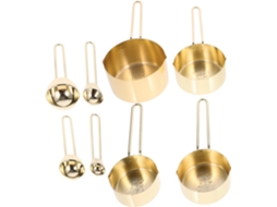 Conjunto De Colheres E Xícaras Medidoras Pretyzoom Confeitaria Medir Com Facilidade