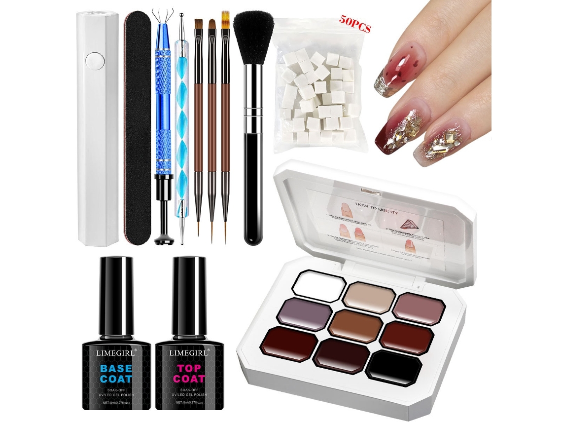 Lurelia Gel Sólido Para Degradê De Unhas Ref. Zh720-1