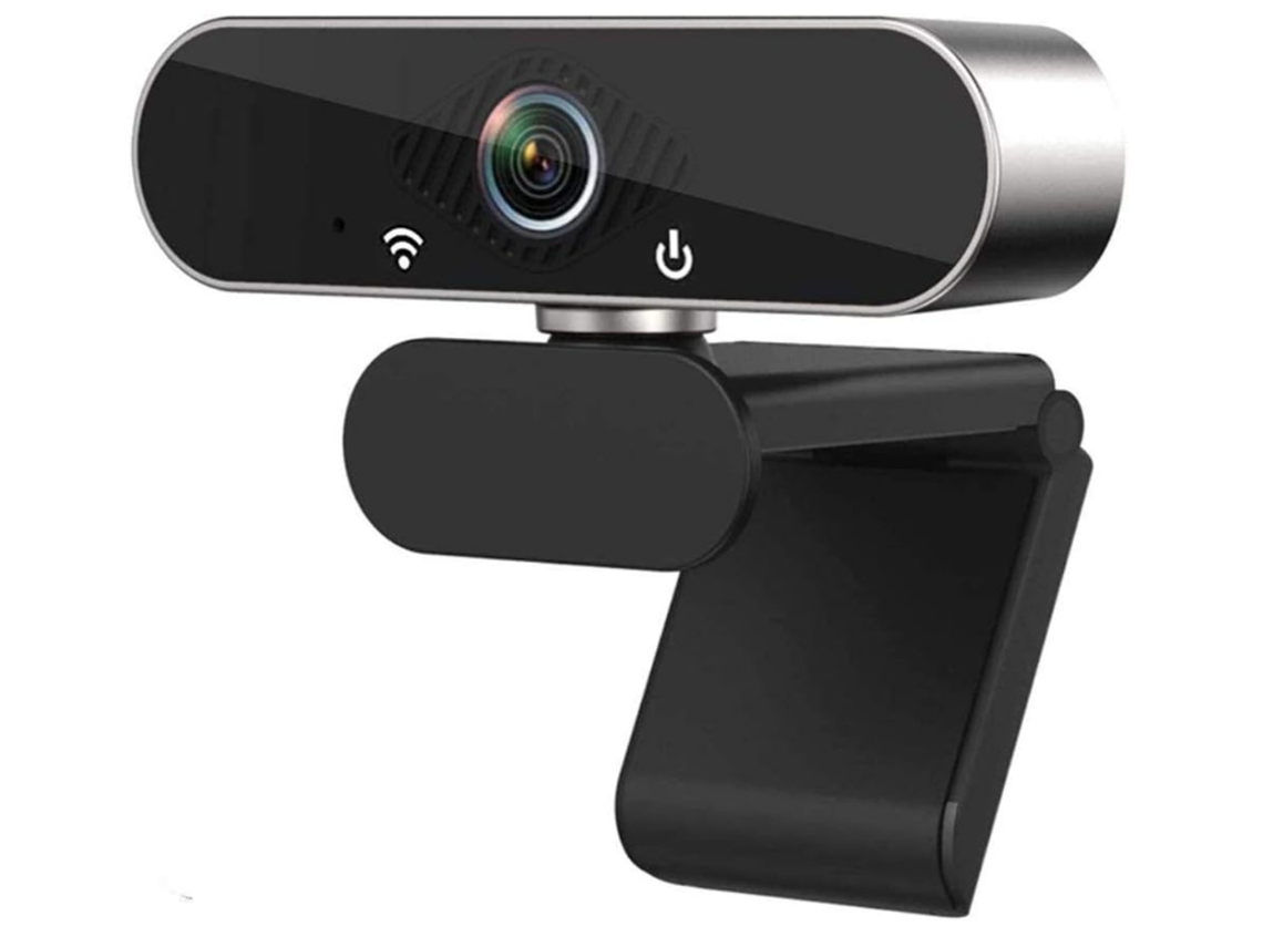 Webcam Com Microfone 1080p Hd Webcam Streaming Computador Web Camera Usb Wide Angle Computer Camera Para Laptop Video Calling Yizhood (preto)