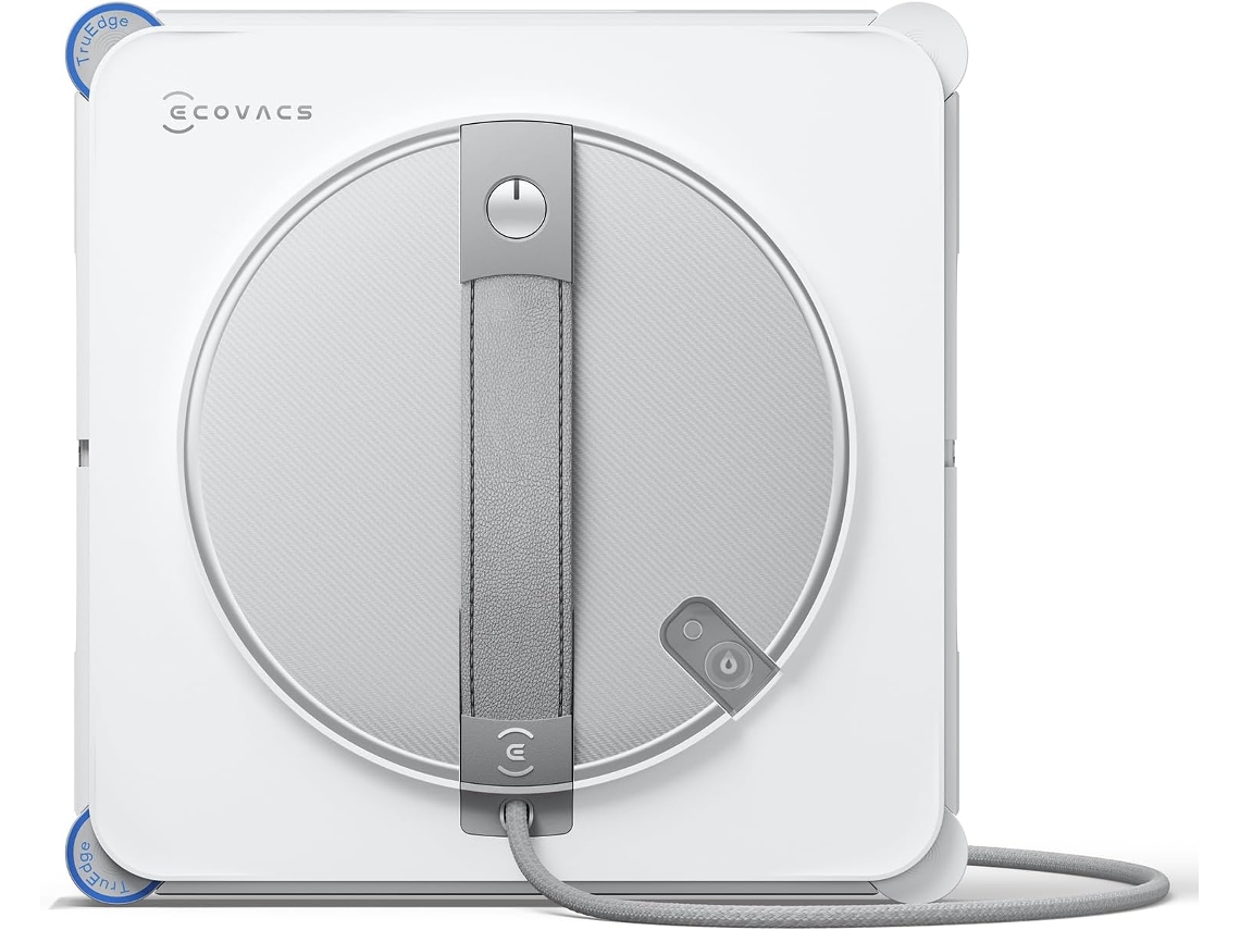 Robot Limpa Vidros Ecovacs W2s, Limpeza Profunda De Bordas Com Tecnologia Truedge, Sistema De Segurança De 10 Níveis, Planeamento De Rotas Win-slam4.0