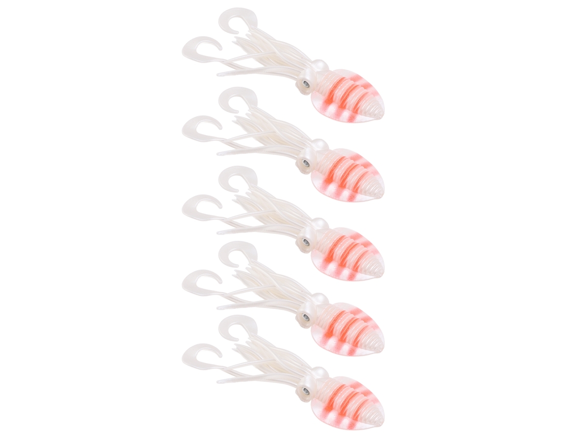 Isca Luminosa Polvo para Pesca Marinha 15cm