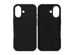 Capa De Silicone Macio Para Iphone 17 - Preta