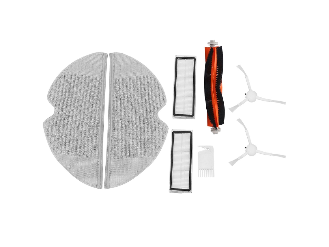 Acessórios de Aspirador Kit de peças de reposição 8 peças para Xiaomi Mijia 1C Robot Rolo lateral Filtro Hepa Escova principal