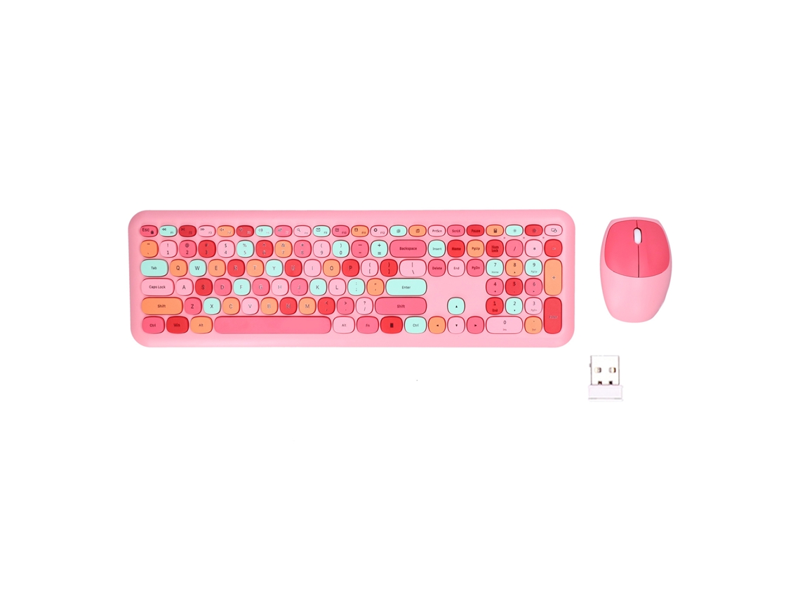 Conjunto Teclado e Mouse Sem Fio LAXISCREED