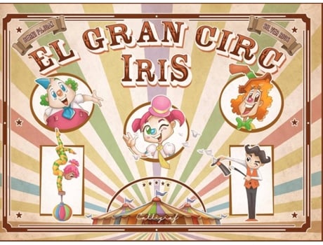 Livro El Gran Circ Iris de Berni Pajdak (Catalão)