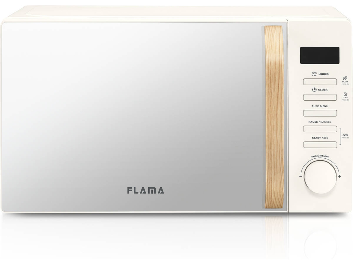 Micro-ondas FLAMA 1841FL Pearl White (20 L - Sem grill - Branco)