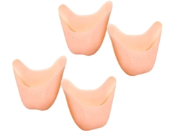 Protetores De Silicone Para Os Dedos, Conjunto De 4 Peças, Para A Parte Frontal Do Pé E Pontas Dos Pés, Adequados Para