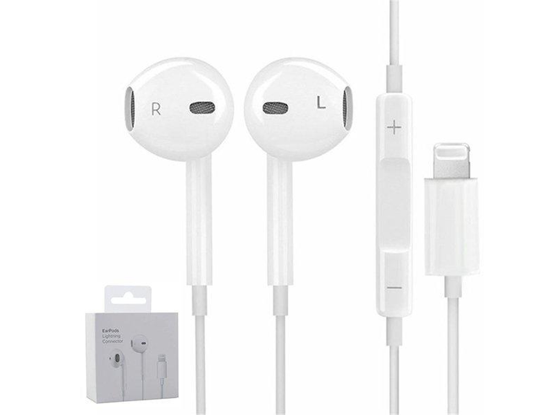 Auriculares Earpods com Certificado Mfi Iphone 8 Worten.pt