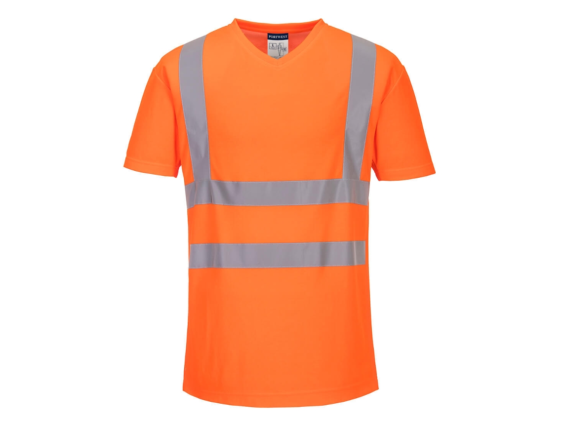 Camiseta De Aeração De Malha Confortável E Fresca / Amarela / L Portwest