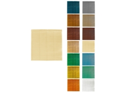 Persiana De Madera Alicantina Con Polea Metálica - Estor Enrollable Para Ventanas, Puertas, Salón Marfil (pintada) 80 X 100 Cm