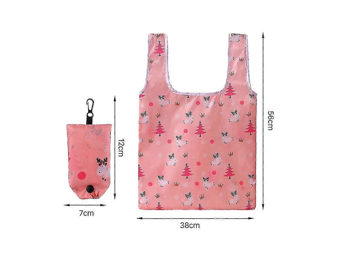 Sacola de Compras Grande, Reutilizável, Ecológica, para Supermercado, Guardar Brinquedos Praia , Bolsa Ombro Compras, S GOKOCO