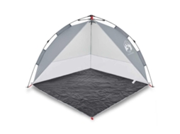Beach Tent, Beach Tents Vidaxl Cinzeto Poliéster (n/a)